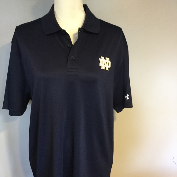 under armour notre dame polo